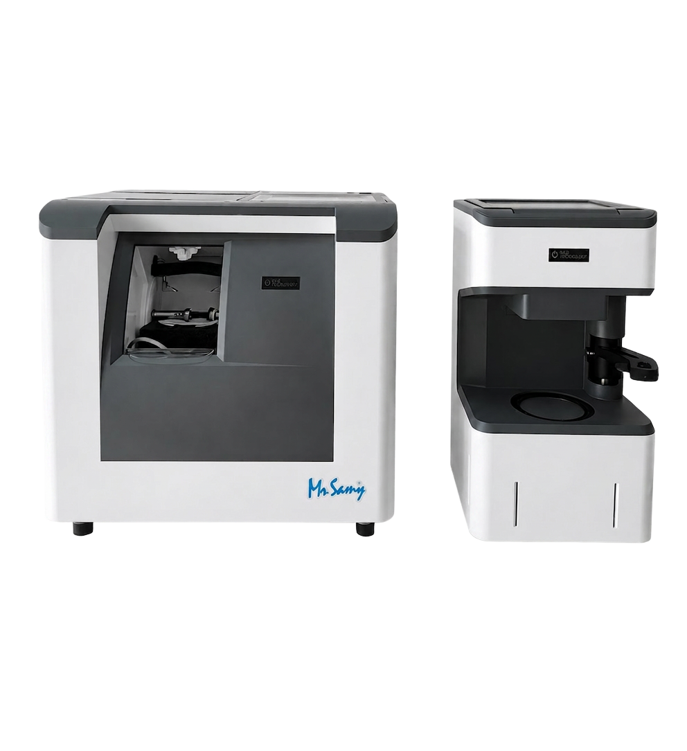 Mr Samy New Compact Lensedger et module de centrage — vue 3D